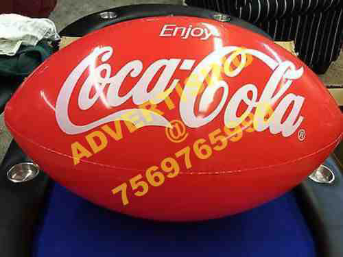 coca-cola inflatable ball